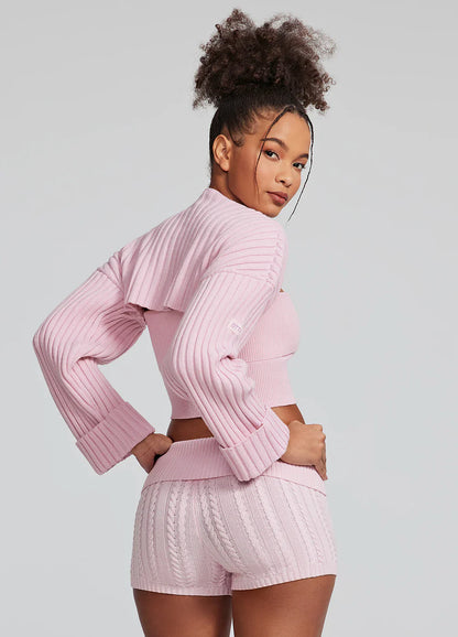 Cozy Cable Knit Set