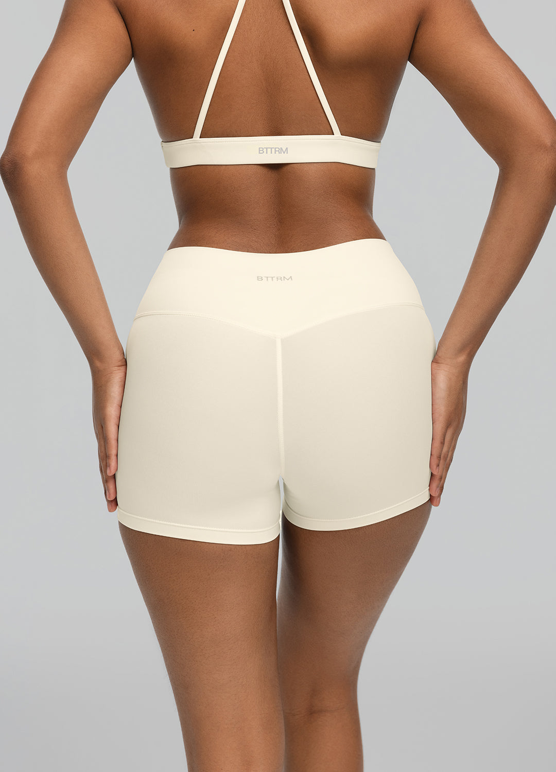 High-Waisted Micro Shorts