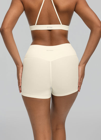 High-Waisted Micro Shorts