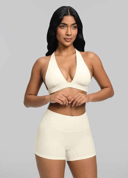 High-Waisted Micro Shorts