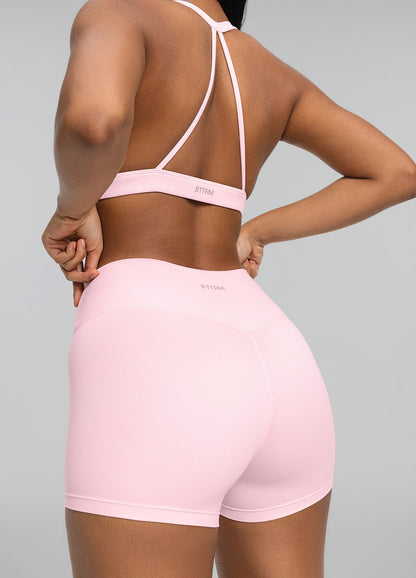 High-Waisted Micro Shorts
