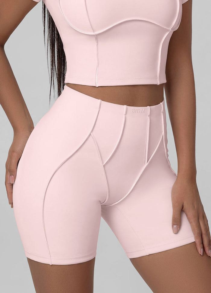 Contour Stitch Micro Shorts