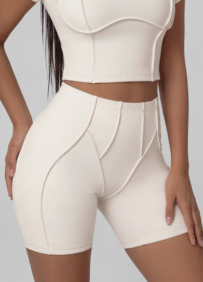Contour Stitch Micro Shorts