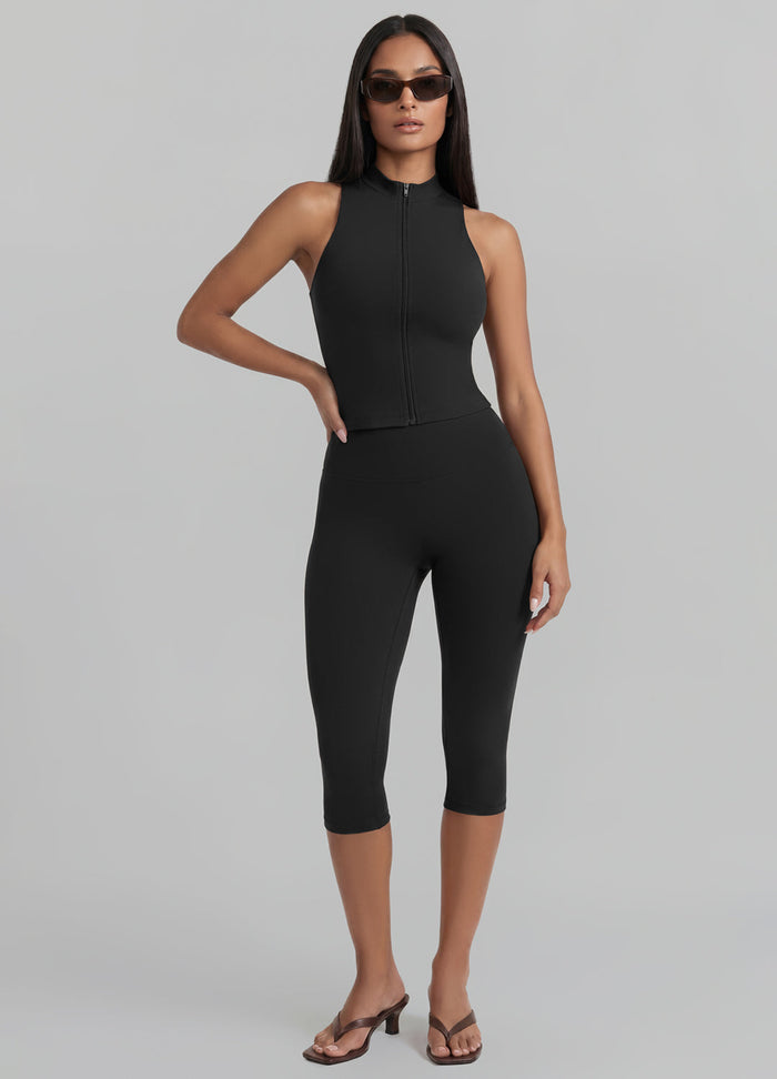 High-Waisted Sculpt Capri Leggings
