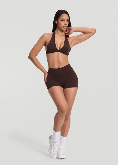 High-Waisted Micro Shorts