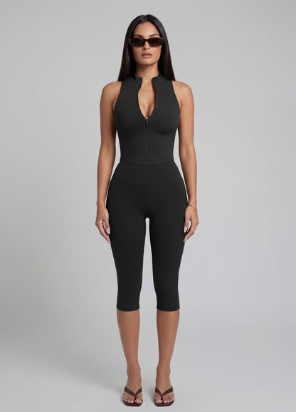 High-Waisted Sculpt Capri Leggings