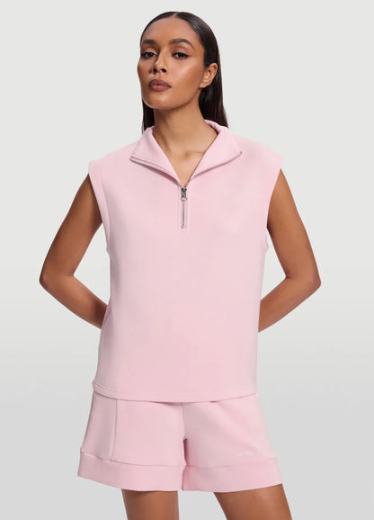 Half-Zip & Lounge Shorts Set