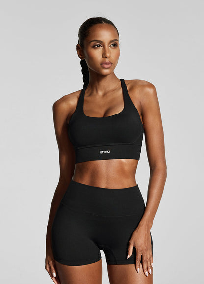 High-Waisted Micro Shorts