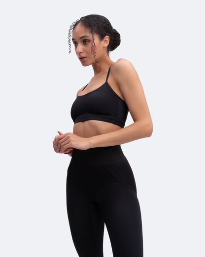 Thin Straps Seamless Sports Bra