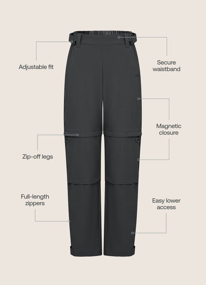 Women's Adaptive Zip-Off Pants 