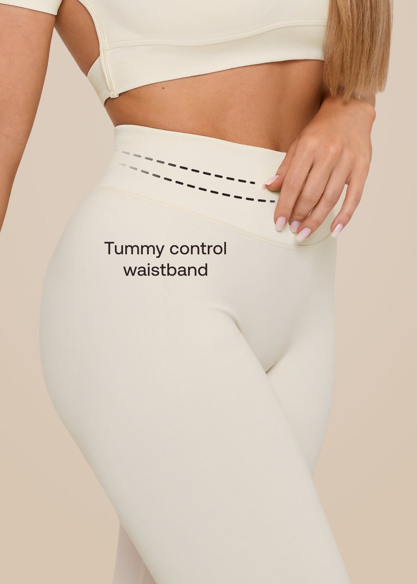 Ultrasculpt High Waisted Butt Lifting Tummy Control Shaping Training Leggings