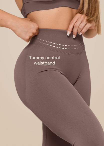 Ultrasculpt High Waisted Butt Lifting Tummy Control Shaping Training Leggings