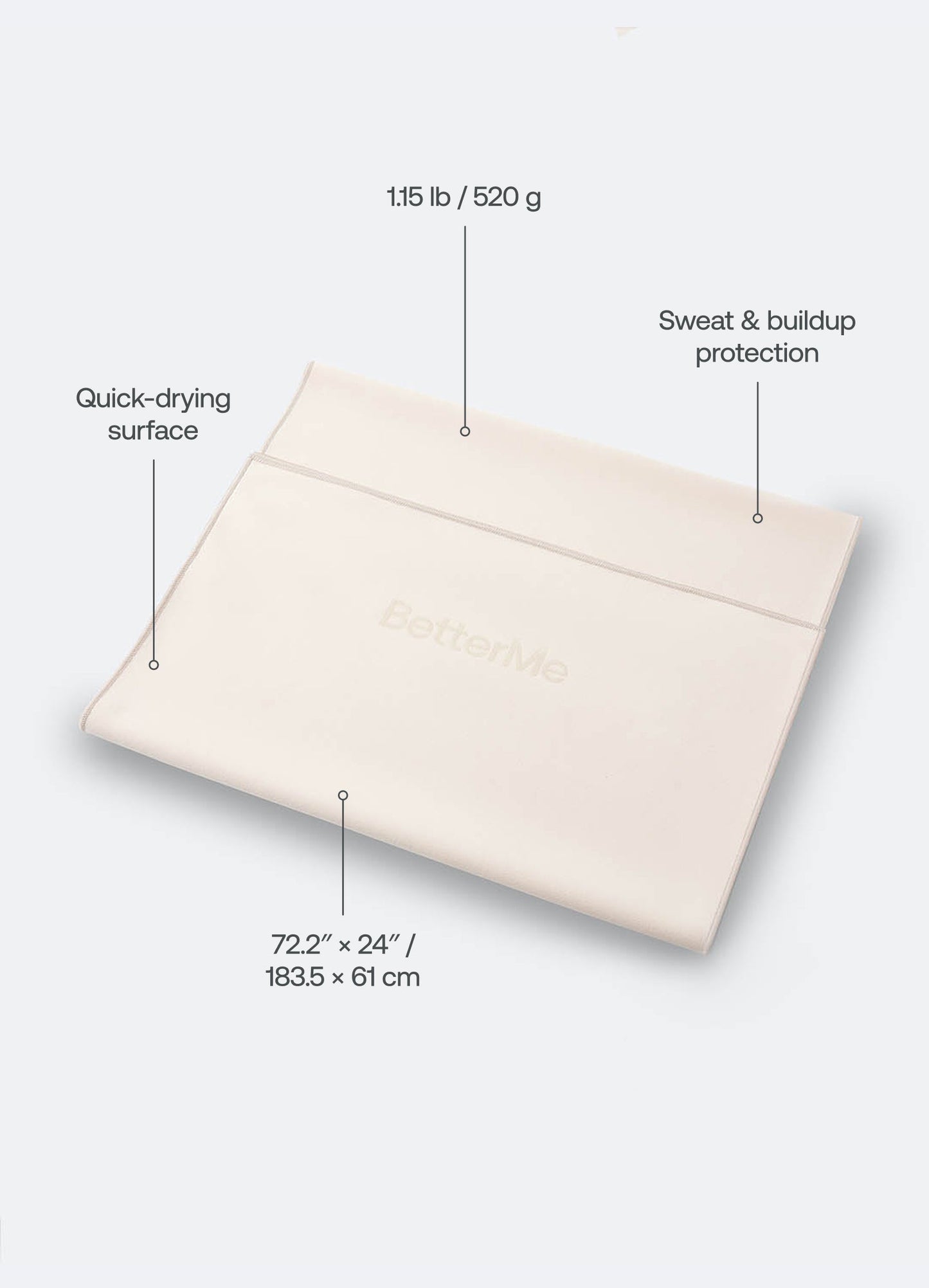 Non-Slip Yoga Mat Towel