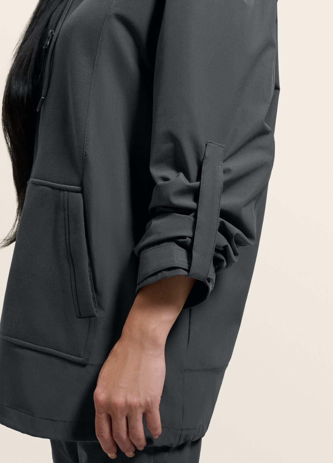 Magnetic Quarter-Zip Adaptive Hoodie (DEV)