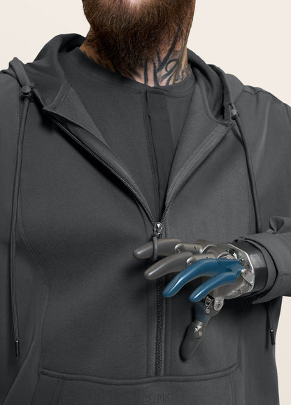 Magnetic Quarter-Zip Adaptive Hoodie (DEV)