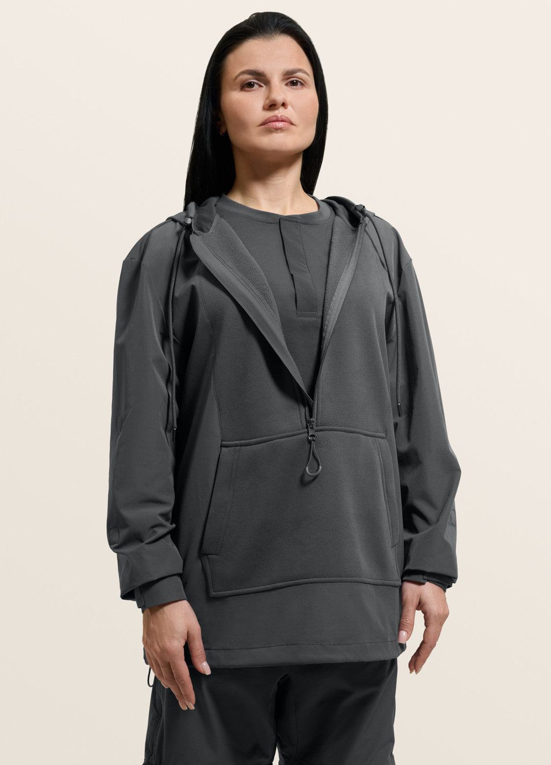 Magnetic Quarter-Zip Adaptive Hoodie (DEV)