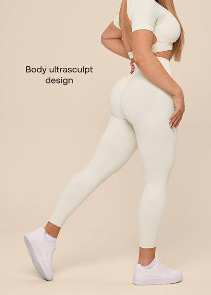 Ultrasculpt High Waisted Butt Lifting Tummy Control Shaping Training Leggings