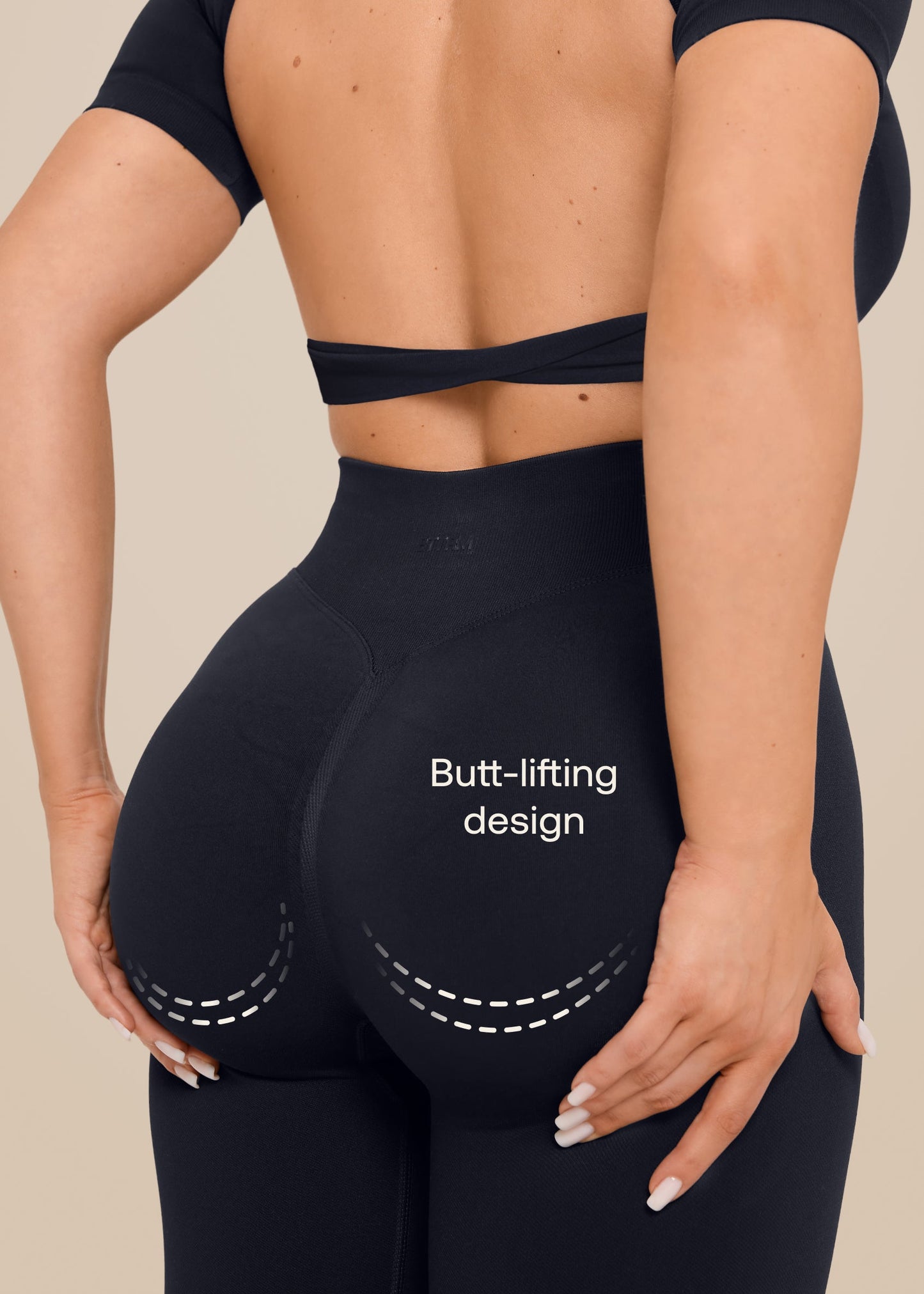 Ultrasculpt High Waisted Butt Lifting Tummy Control Shaping Training Leggings