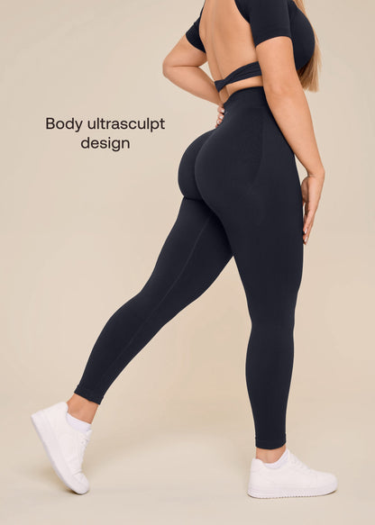 Ultrasculpt High Waisted Butt Lifting Tummy Control Shaping Training Leggings