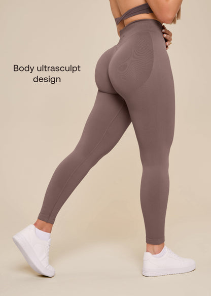 Ultrasculpt High Waisted Butt Lifting Tummy Control Shaping Training Leggings
