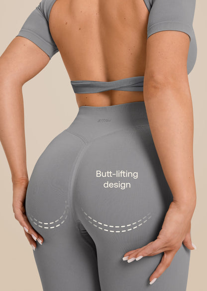 Ultrasculpt High Waisted Butt Lifting Tummy Control Shaping Training Leggings