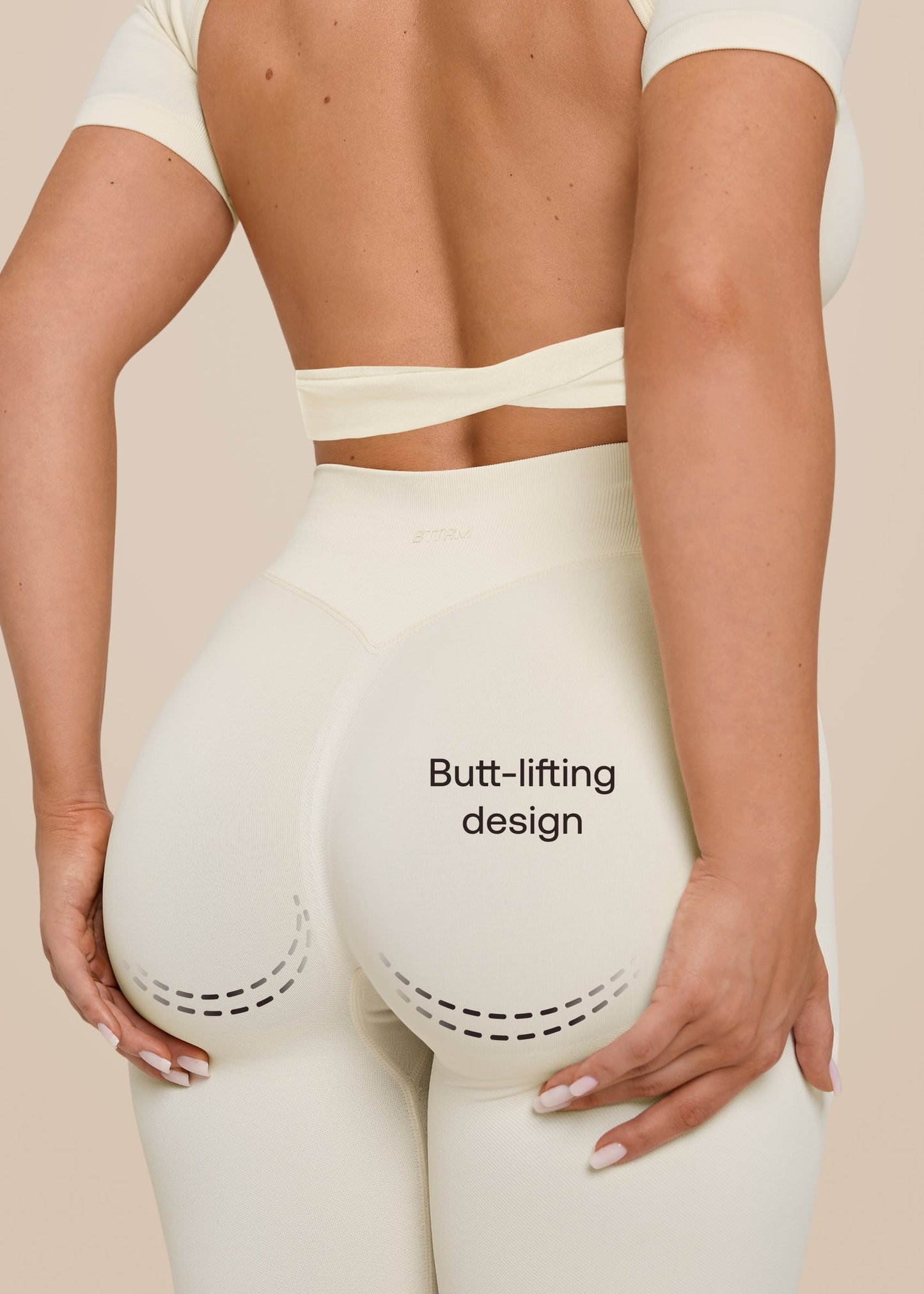 Ultrasculpt High Waisted Butt Lifting Tummy Control Shaping Training Leggings