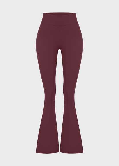 High-Waisted Flare & Zip Jacket Set
