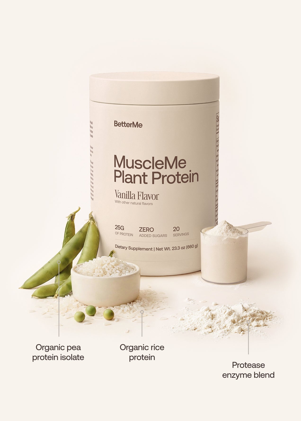 MuscleMe Plant Protein