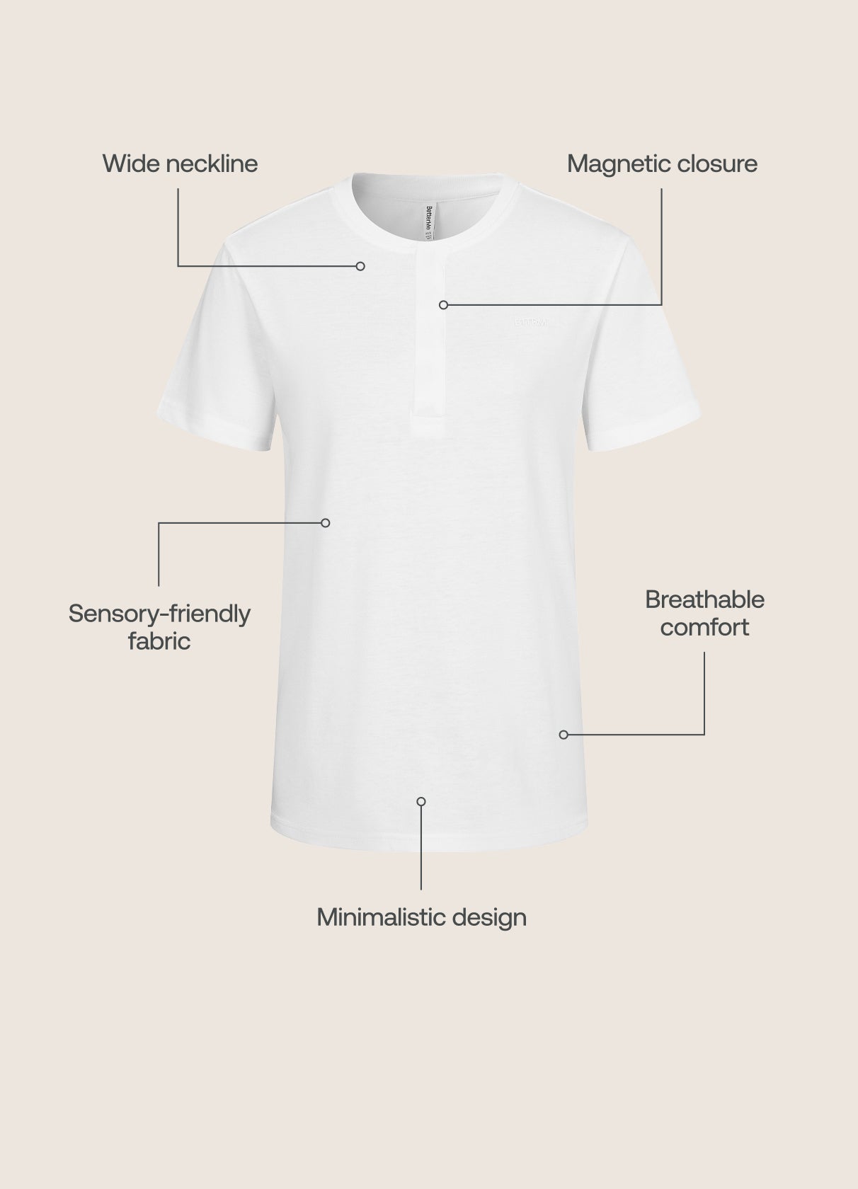 Magnetic Quarter-Zip Adaptive Hoodie (DEV)